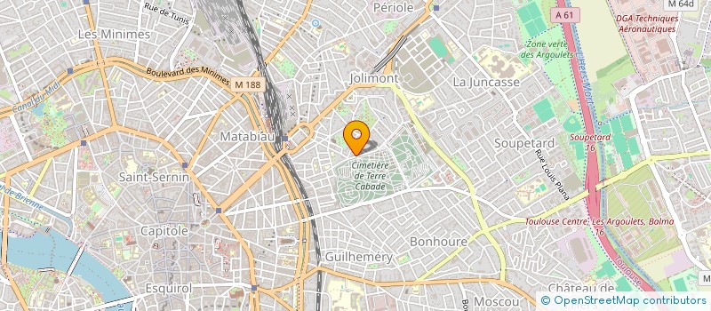 localisation de l'entreprise MONSIEUR FABIEN TONICELLO à TOULOUSE