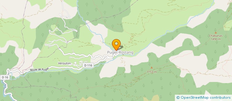 localisation de l'entreprise MONSIEUR FABIEN TOUATI  PUGET-ROSTANG