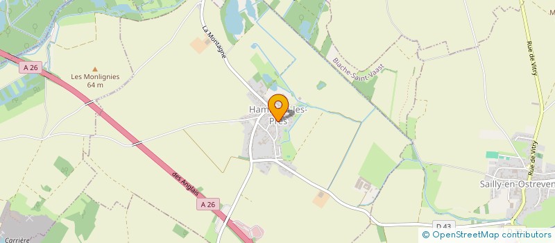 localisation de l'entreprise MONSIEUR FABIEN TOULOUSE  HAMBLAIN-LES-PRES