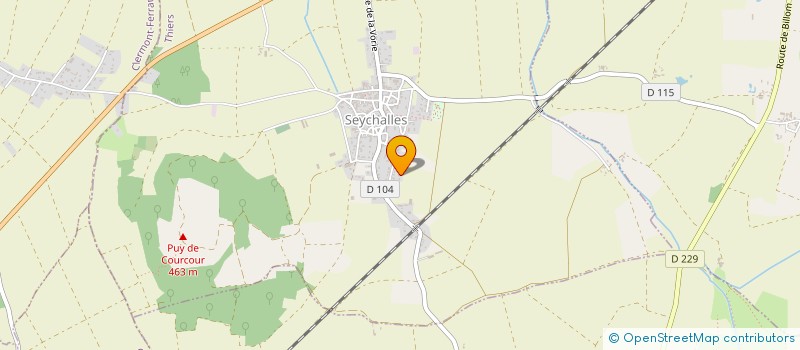 localisation de l'entreprise MONSIEUR FABIEN TOURNADE  SEYCHALLES