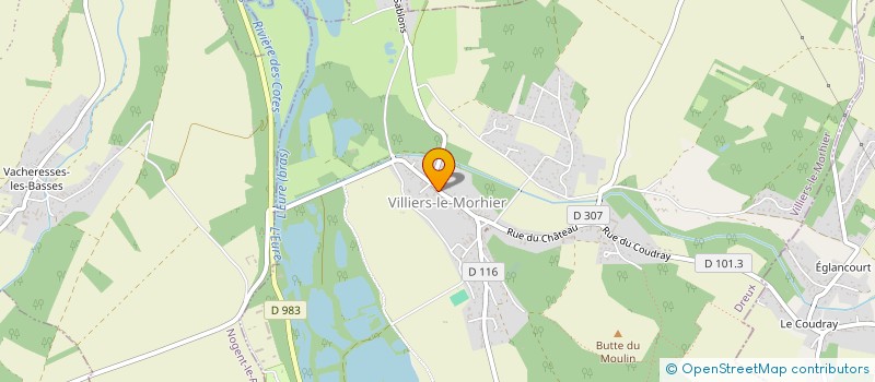 localisation de l'entreprise MONSIEUR FABIEN TROFLEAU  VILLIERS-LE-MORHIER