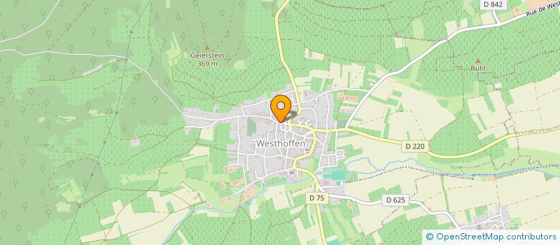 localisation de l'entreprise MONSIEUR FABIEN TROUSSEL  WESTHOFFEN