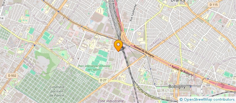 localisation de l'entreprise MONSIEUR FABIEN TSOP NANG  BOBIGNY