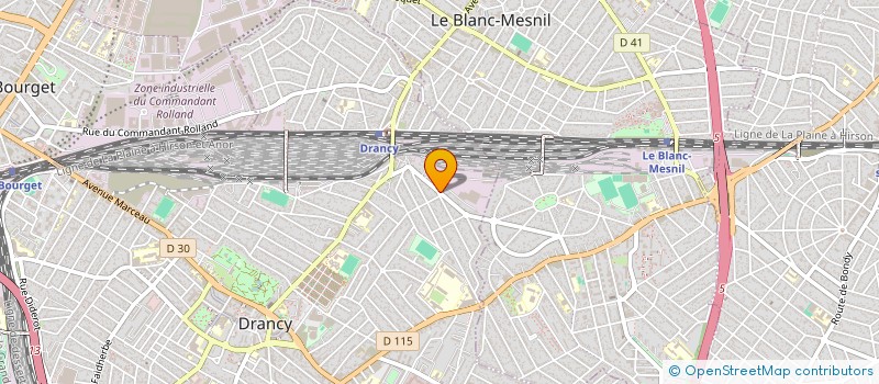localisation de l'entreprise MONSIEUR FABIEN UNTEREINER à DRANCY