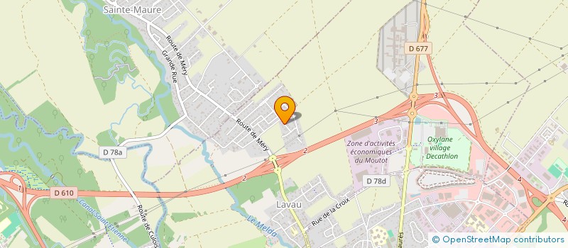 localisation de l'entreprise MONSIEUR FABIEN URBES  LAVAU