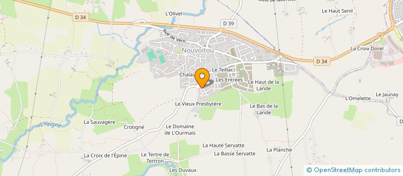 localisation de l'entreprise MONSIEUR FABIEN VACHER  NOUVOITOU