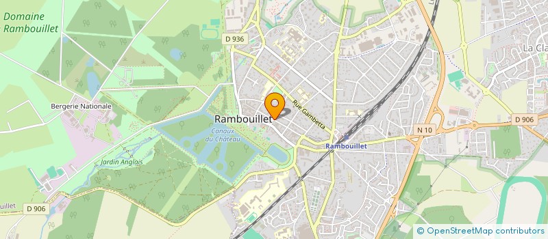 localisation de l'entreprise MONSIEUR FABIEN VALLEE à RAMBOUILLET