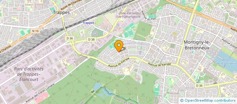 localisation de l'entreprise MONSIEUR FABIEN VALLEE  MONTIGNY-LE-BRETONNEUX