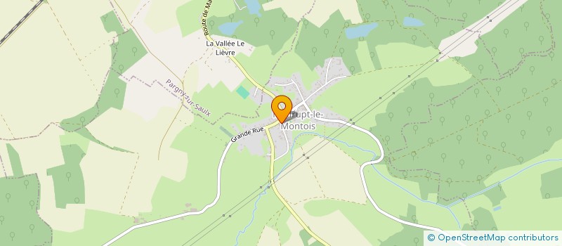 localisation de l'entreprise MONSIEUR FABIEN VALLI  MAURUPT-LE-MONTOIS