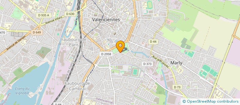 localisation de l'entreprise MONSIEUR FABIEN VANDERMEULEN  VALENCIENNES