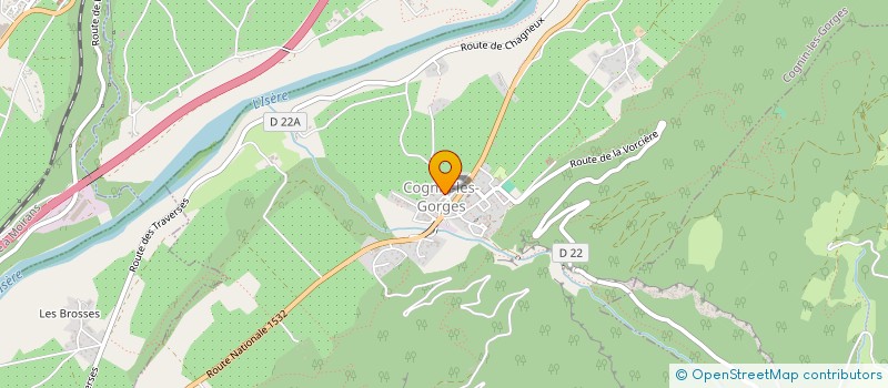 localisation de l'entreprise MONSIEUR FABIEN VANEL  RUOMS