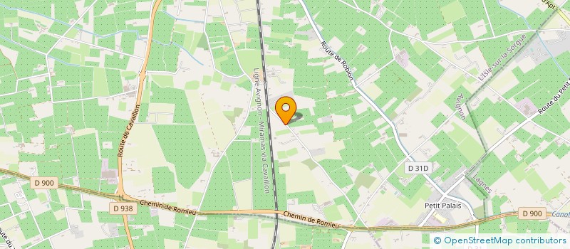 localisation de l'entreprise MONSIEUR FABIEN VERNIER  L'ISLE-SUR-LA-SORGUE