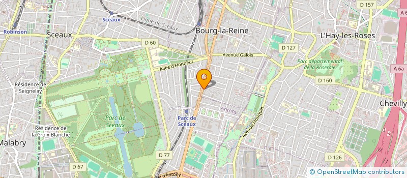 localisation de l'entreprise MONSIEUR FABIEN VICTOR à BOURG-LA-REINE
