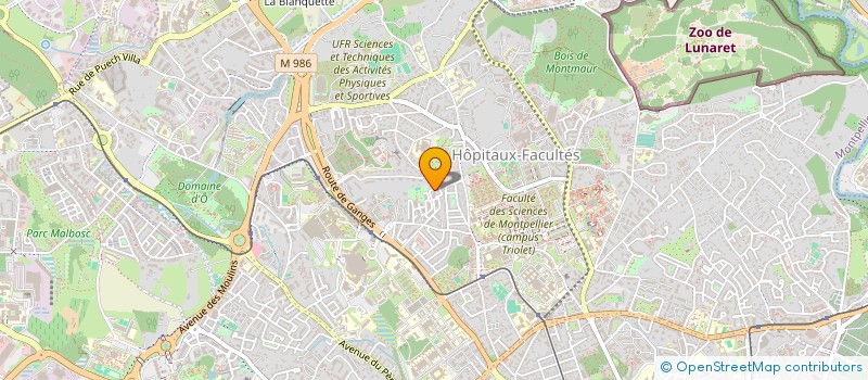 localisation de l'entreprise MONSIEUR FABIEN VIE à MONTPELLIER