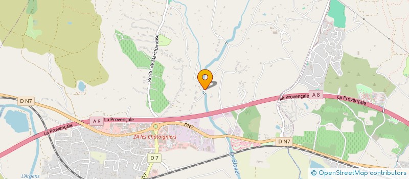 localisation de l'entreprise MONSIEUR FABIEN VIEIRA DOS REIS à FREJUS