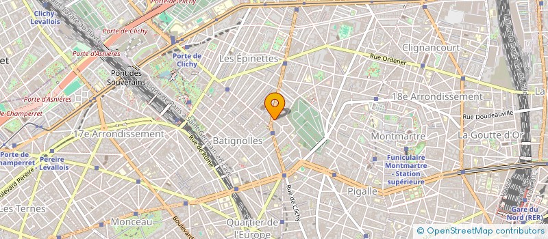 localisation de l'entreprise MONSIEUR FABIEN VIGOUR  PARIS