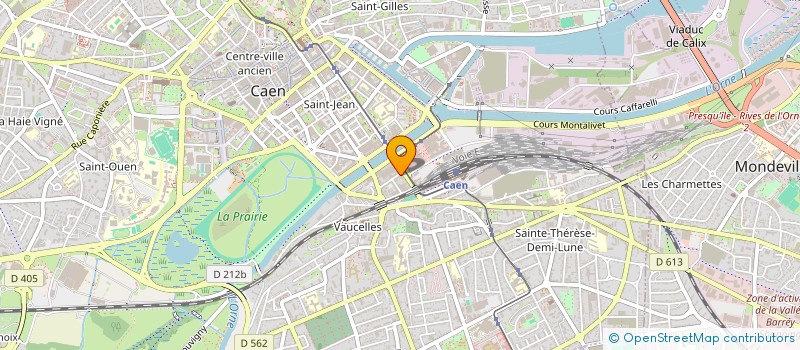 localisation de l'entreprise MONSIEUR FABIEN VINCENT à CAEN