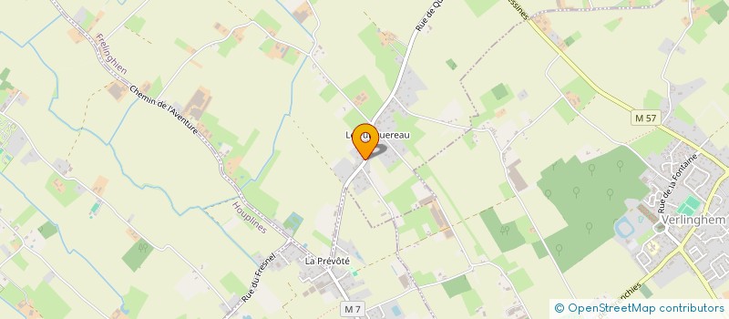 localisation de l'entreprise MONSIEUR FABIEN VLAEMINCK  FRELINGHIEN