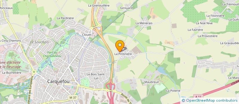 localisation de l'entreprise MONSIEUR FABIEN VOGELSPERGER à CARQUEFOU