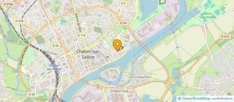 localisation de l'entreprise MONSIEUR FABIEN VORILLION  CHALON-SUR-SAONE