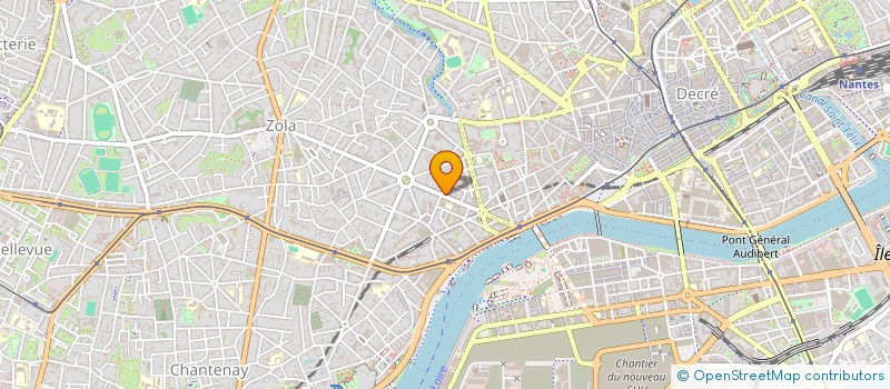 localisation de l'entreprise MONSIEUR FABIEN VRILLON à NANTES