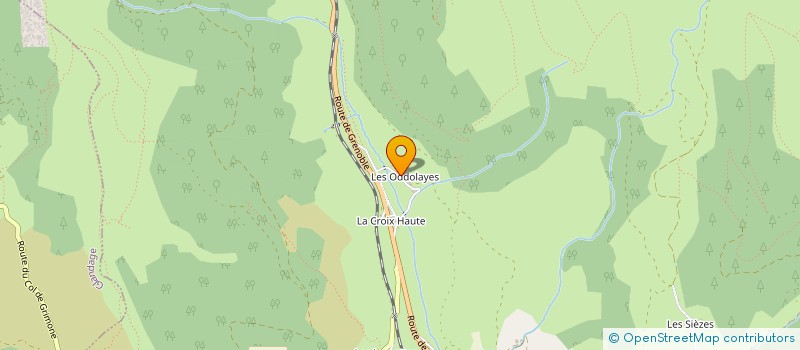 localisation de l'entreprise MONSIEUR FABIEN WADEL  LUS-LA-CROIX-HAUTE