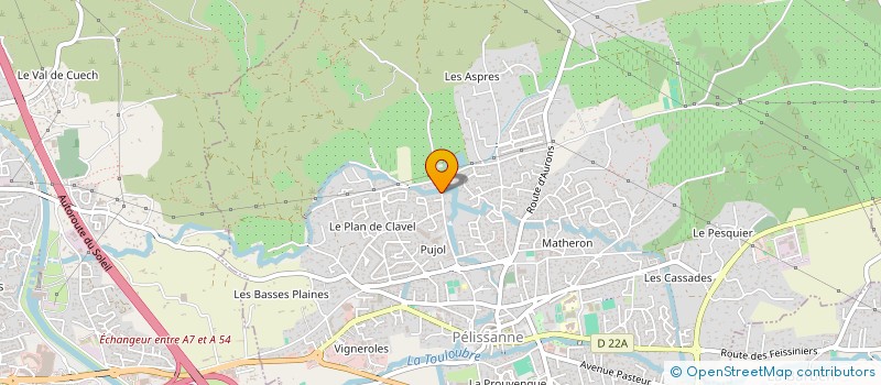 localisation de l'entreprise MONSIEUR FABIEN WALDUNG  PELISSANNE