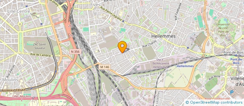 localisation de l'entreprise MONSIEUR FABIEN WEBER à LILLE