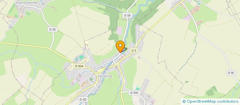 localisation de l'entreprise MONSIEUR FABIEN WECKERING  VEZELISE