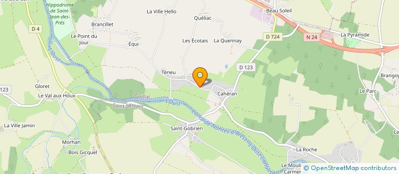 localisation de l'entreprise MONSIEUR FABIEN WEISS à GUILLAC