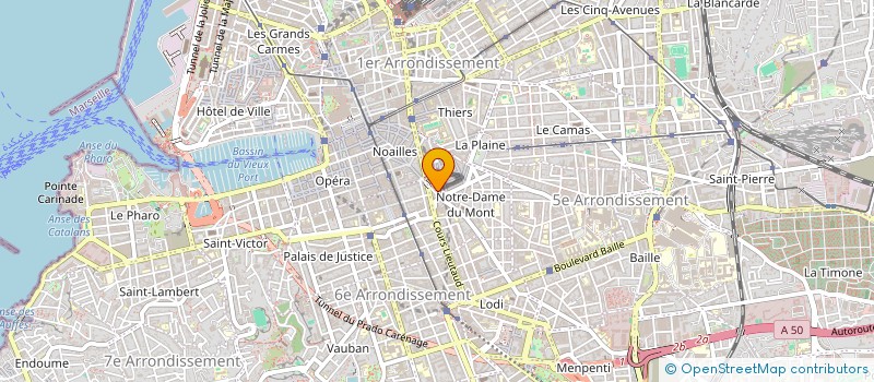 localisation de l'entreprise MONSIEUR FABIEN WICKENBURG à MARSEILLE