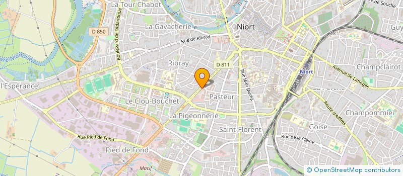 localisation de l'entreprise MONSIEUR FABIEN WILPOTTE à NIORT