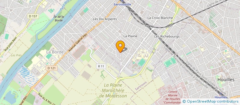 localisation de l'entreprise MONSIEUR FABIEN YANG à SARTROUVILLE