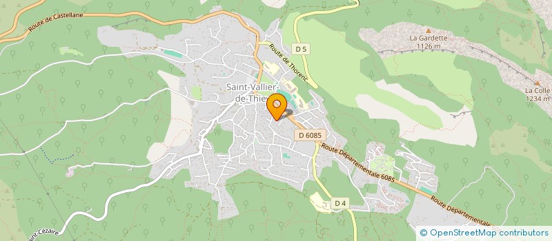 localisation de l'entreprise MONSIEUR FABIEN ZAWARSKI à SAINT-VALLIER-DE-THIEY