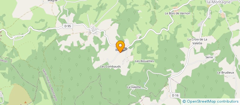 localisation de l'entreprise MONSIEUR FABIEN ZIMMERMANN à SAINT-YRIEIX-LA-MONTAGNE