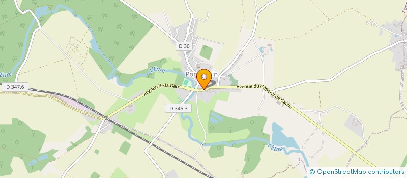 localisation de l'entreprise MONSIEUR FABIEN ZORIN  PONTGOUIN