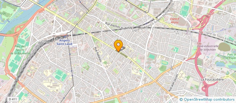 localisation de l'entreprise MONSIEUR FABIEN ZYCHALAK à ANGERS