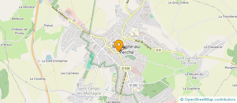 localisation de l'entreprise MONSIEUR FABIENNE LESIEUR à MORTAGNE-AU-PERCHE