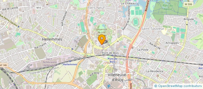 localisation de l'entreprise MONSIEUR FABIENNE VANGROOTENBRUELE  VILLENEUVE-D'ASCQ