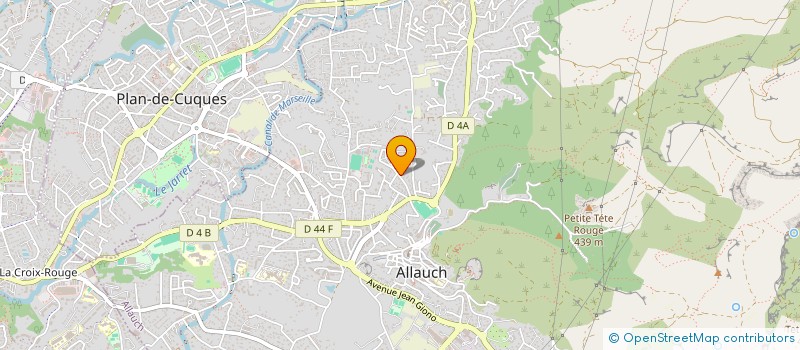 localisation de l'entreprise MONSIEUR FABIO AMBROSINO  ALLAUCH