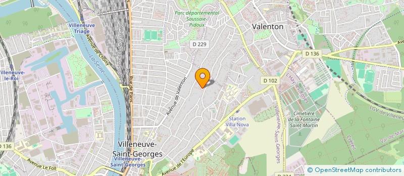 localisation de l'entreprise MONSIEUR FABIO ANTIPASQUA  VILLENEUVE-SAINT-GEORGES