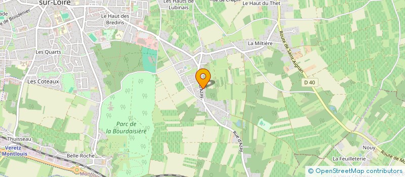 localisation de l'entreprise MONSIEUR FABIO AZEVEDO FERREIRA  MONTLOUIS-SUR-LOIRE