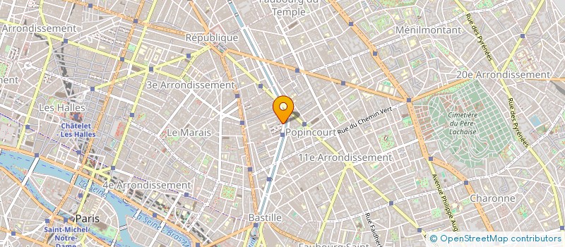 localisation de l'entreprise MONSIEUR FABIO BALLI  PARIS