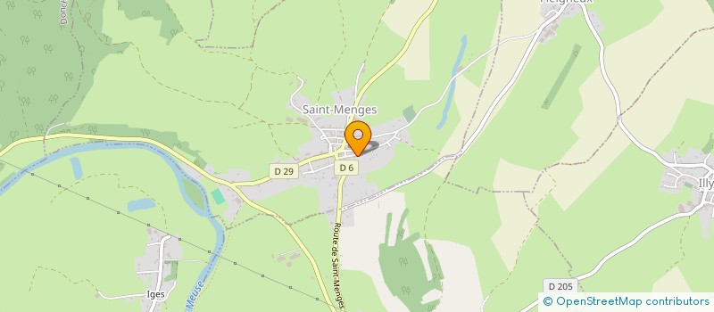 localisation de l'entreprise MONSIEUR FABIO BONANNO  SAINT-MENGES