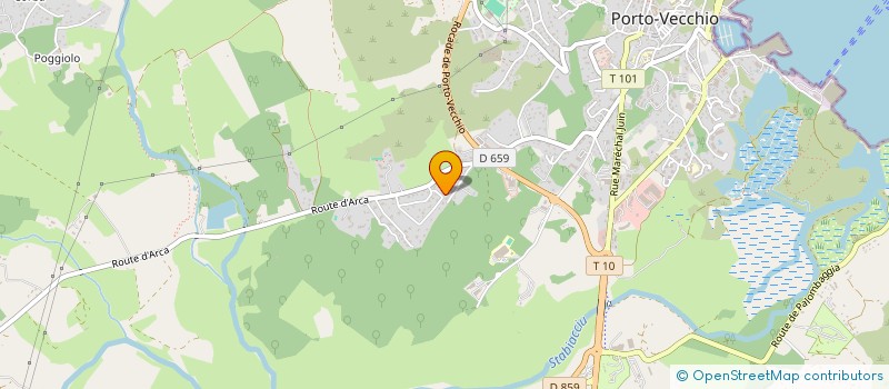 localisation de l'entreprise MONSIEUR FABIO BORGHI à PORTO-VECCHIO