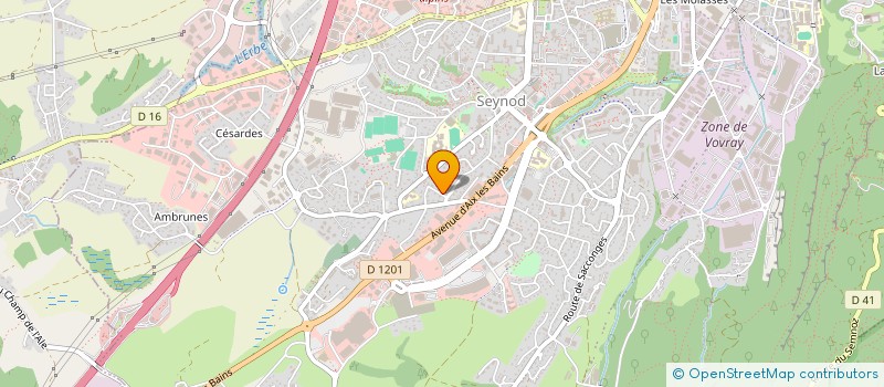 localisation de l'entreprise MONSIEUR FABIO BUONAVOGLIA à ANNECY