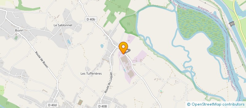 localisation de l'entreprise MONSIEUR FABIO CARDOSO PEREIRA  LES AVENIERES VEYRINS-THUELLIN