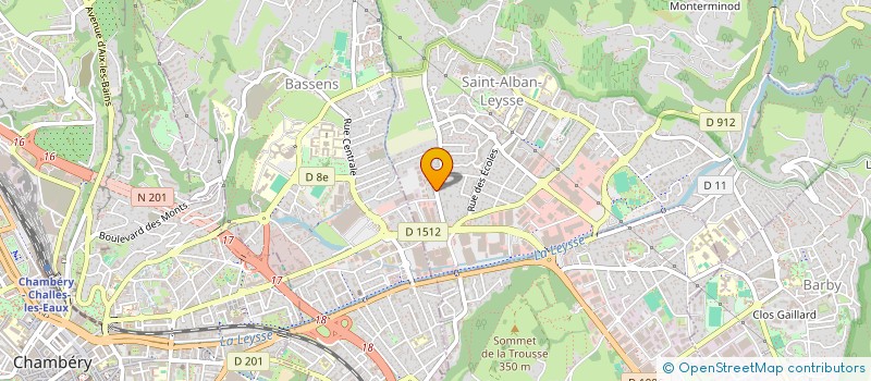 localisation de l'entreprise MONSIEUR FABIO CAVALHEIRO AMBROSIO  SAINT-ALBAN-LEYSSE