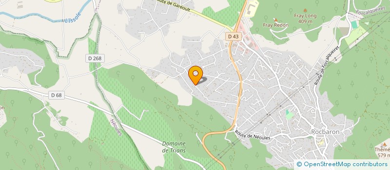 localisation de l'entreprise MONSIEUR FABIO CEREJO SANTOS  MEOUNES-LES-MONTRIEUX