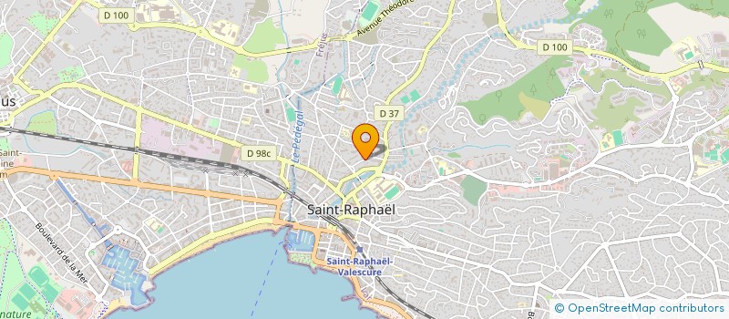 localisation de l'entreprise MONSIEUR FABIO COGONI  SAINT-RAPHAEL